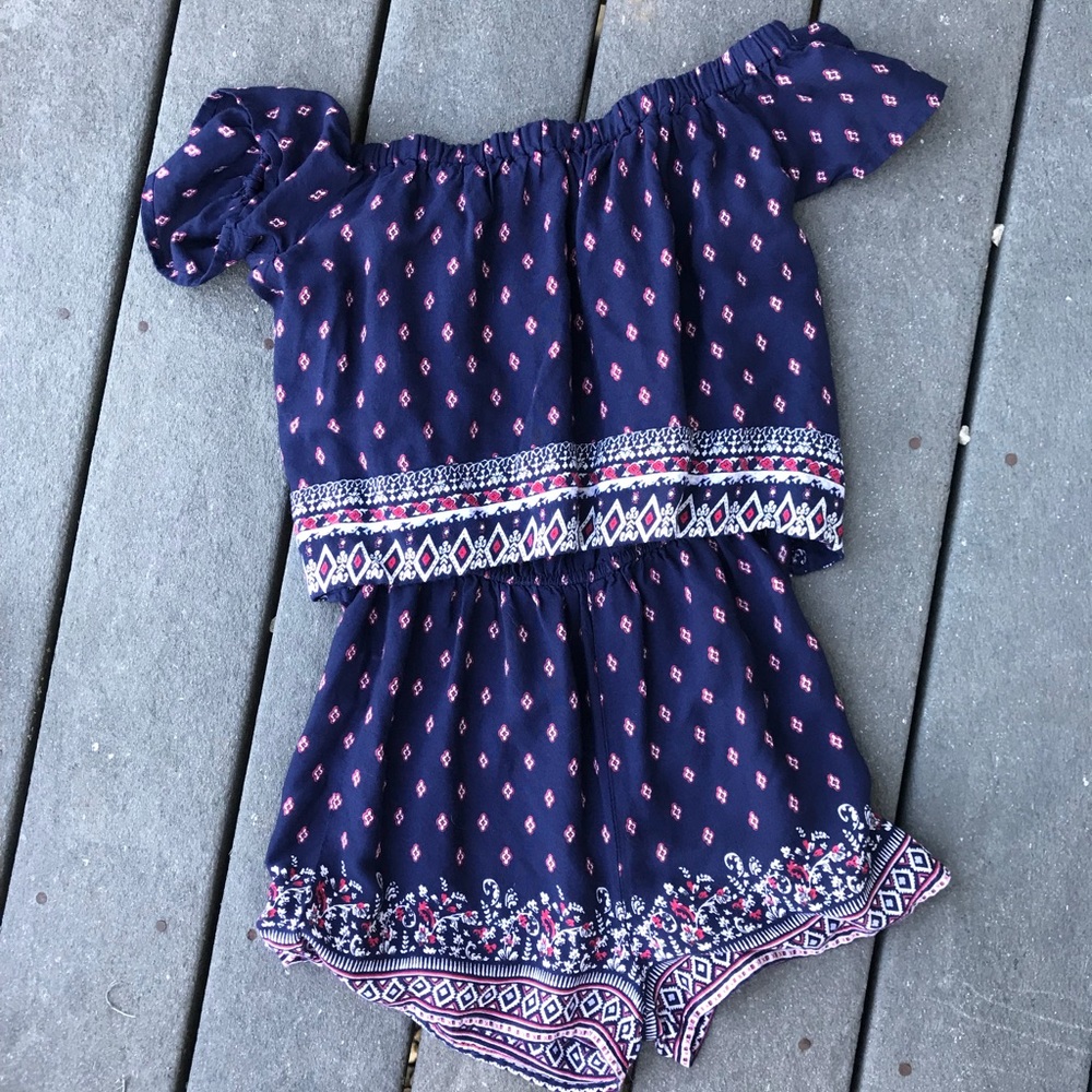 Rue 21 Romper💙❤️